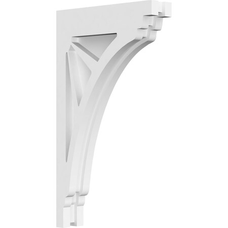Ekena Millwork Stanford Architectural Grade PVC Corbel, 1 7/8"W X 8"D X 14"H CORP01X08X14ST